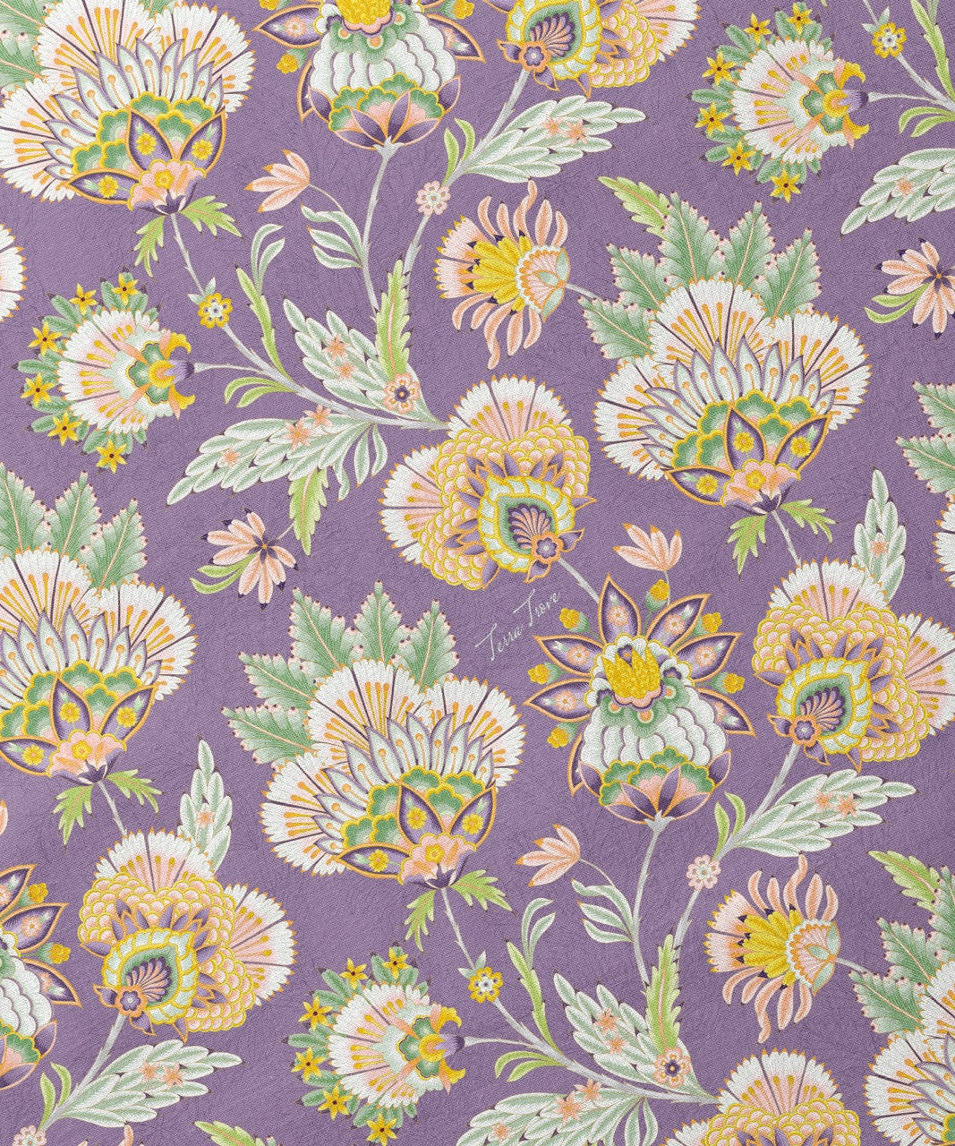 Sage Blossom - Italian Cotton Fabric | SUM26