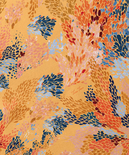 Coral Reverie - Italian Cotton Fabric | SUM26