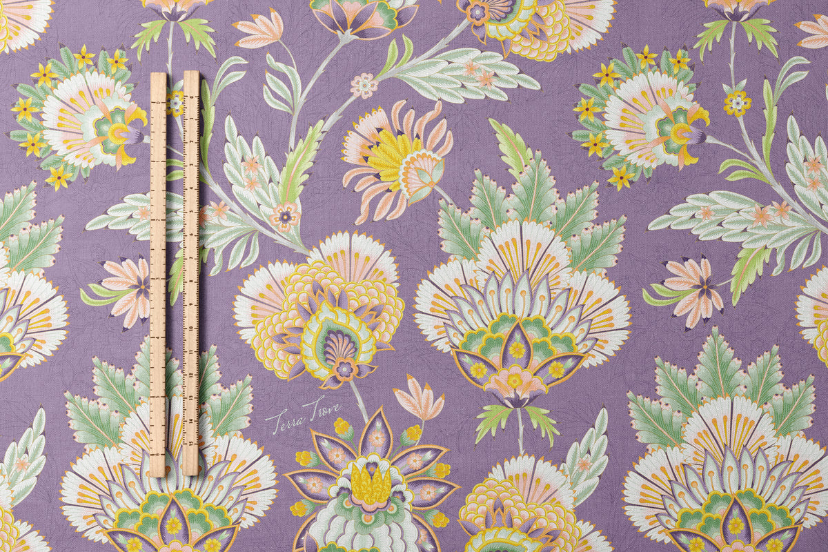 Sage Blossom - Italian Cotton Fabric | SUM26