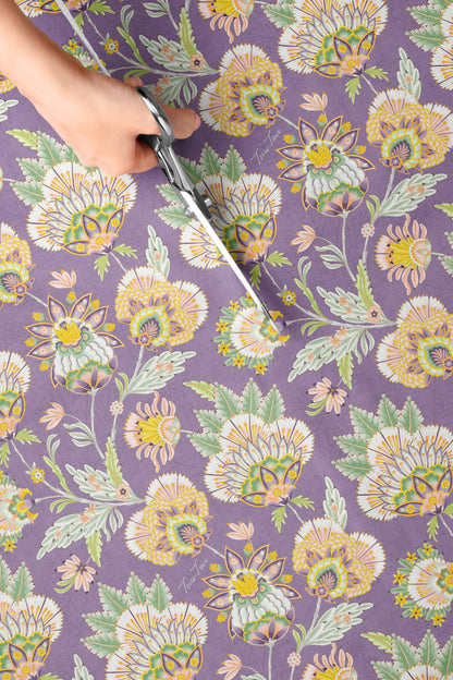 Sage Blossom - Italian Cotton Fabric | SUM26